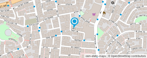 מפת הגעה אל תלמוד תורה "כנסת מרדכי" רוז'ין סדיגורה