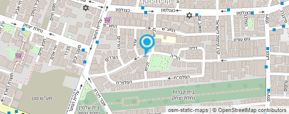 מפת הגעה אל שירה ברגר- הליצנית