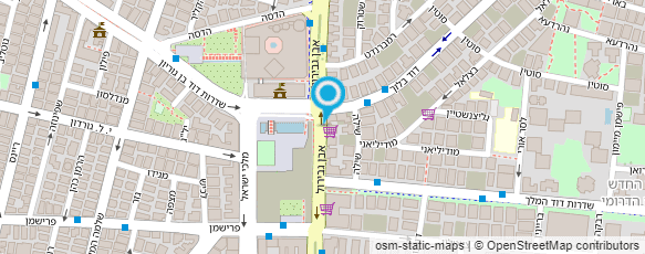 מפת הגעה אל עו"ד רבקה מלר אולשיצקי