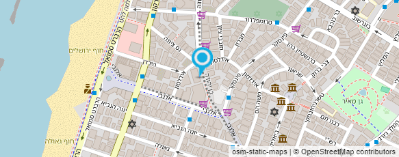 מפת הגעה אל אביב מסגרות