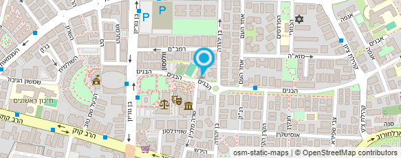 מפת הגעה אל עו"ד אהוד אלוני