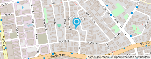 מפת הגעה אל ד"ר גורביץ רחל