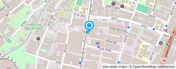 מפת הגעה אל בריאות ירושלים בע"מ