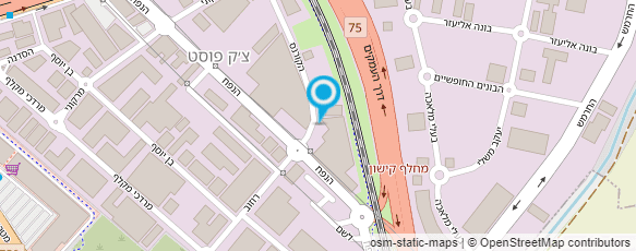 מפת הגעה אל אבי עמית זריז שליחים בע"מ