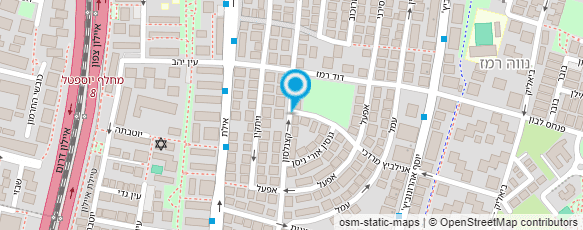 מפת הגעה אל ד"ר רוזמן פאול