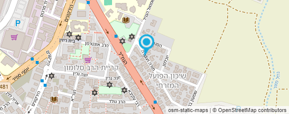 מפת הגעה אל אומנות תנורי שינפלד