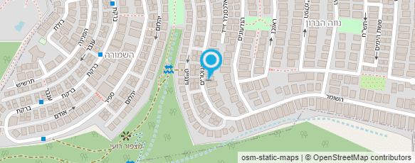 מפת הגעה אל גרינבאום יהודית ועוזי