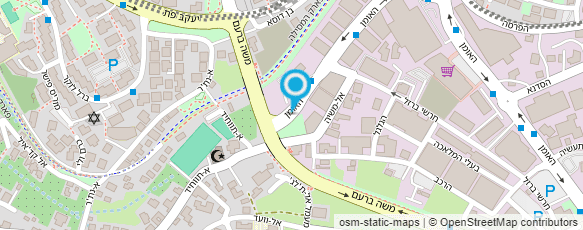 מפת הגעה אל המרכז לחומרי ניקוי