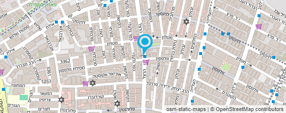 מפת הגעה אל חיים שוורץ גלריה לריהוט