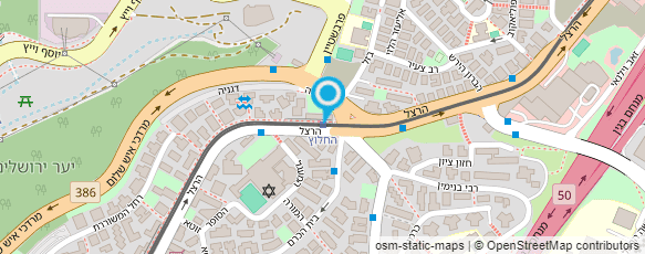 מפת הגעה אל עו"ד נבון דוד