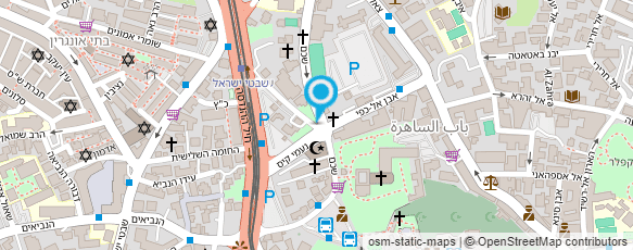 מפת הגעה אל החברה לאחסון ירושלים 2000 בע"מ