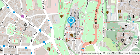 מפת הגעה אל מונטיפיורי קונסולטנטס