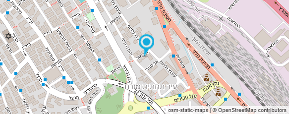 מפת הגעה אל הראל חיים תריסים מפת הגעה אל הראל חיים תריסים