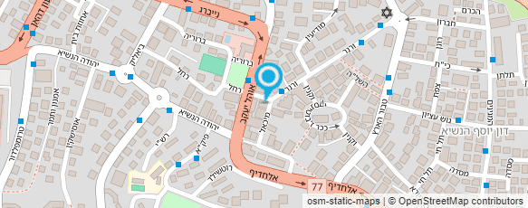 מפת הגעה אל תלמוד תורה זכרון מאיר