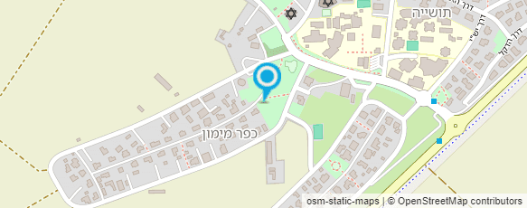 מפת הגעה אל ישיבת בני עקיבא בית-יהודה