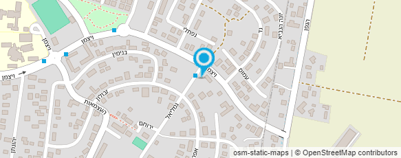 מפת הגעה אל מרכז הנוער