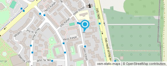 מפת הגעה אל בית ישראל מוסדות חסידי גור