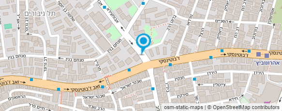 מפת הגעה אל ד"ר פתאל חנה-מומחית לשיקום הפה