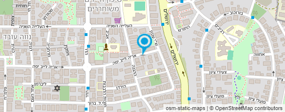 מפת הגעה אל גפני דוד-אמנות ועיצוב בע"מ