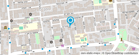 מפת הגעה אל ברומברג רבקה