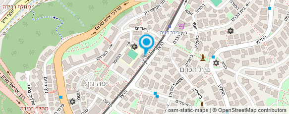 מפת הגעה אל יהודה סולומון - מעבדת שיניים