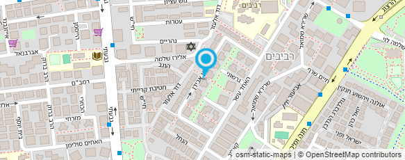 מפת הגעה אל מושקוביץ רובי