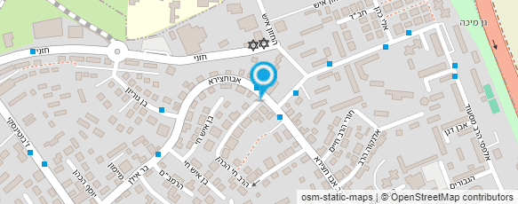 מפת הגעה אל גן השלום מפת הגעה אל גן השלום