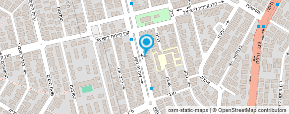 מפת הגעה אל הרב חיים שכטר מפת הגעה אל הרב חיים שכטר