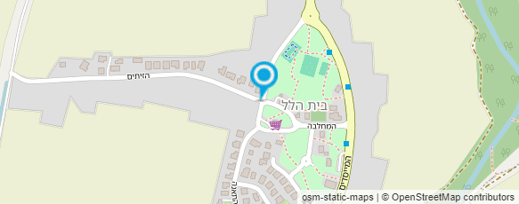 מפת הגעה אל לינה כפרית