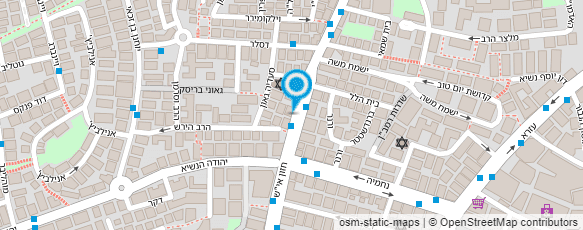 מפת הגעה אל דוידוביץ הרב משה