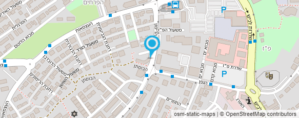 מפת הגעה אל מספרת ראש העיר