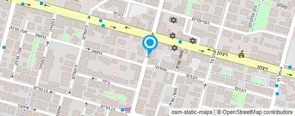 מפת הגעה אל דפוס השרון בע"מ