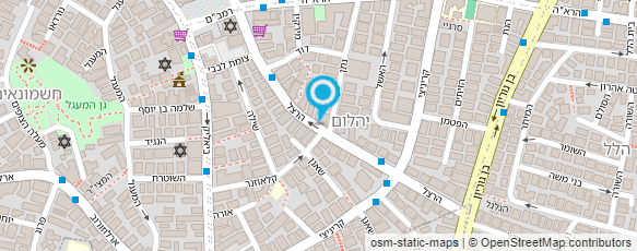 מפת הגעה אל "כנף" - הורביץ הלל ואיל