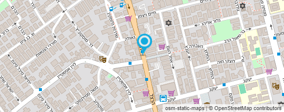 מפת הגעה אל א.ח. מפתח העיר