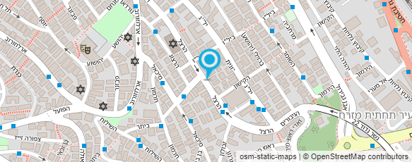 מפת הגעה אל מרכז האינסטלציה מפת הגעה אל מרכז האינסטלציה