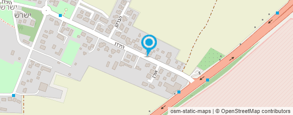 מפת הגעה אל משתלות אייל