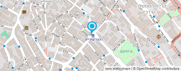 מפת הגעה אל עו"ד נסאר צדיק ופמלה