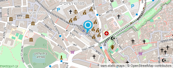 מפת הגעה אל הגלריה העירונית