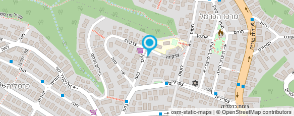 מפת הגעה אל כץ ראובן