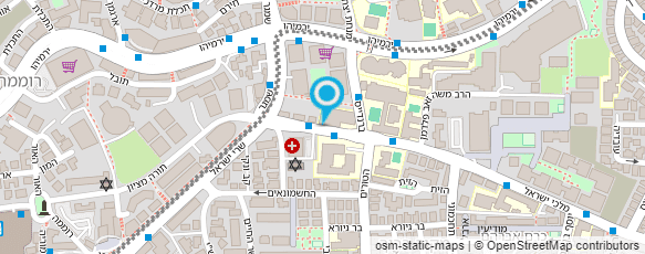 מפת הגעה אל ישיבת רוז'ין "תפארת ישראל"