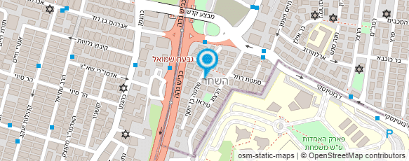 מפת הגעה אל גבריאל מוטי מפת הגעה אל גבריאל מוטי