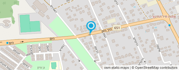 מפת הגעה אל פדיקור רפואי