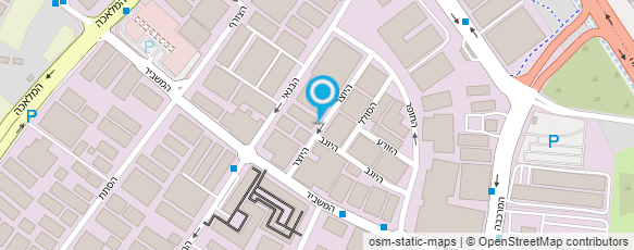 מפת הגעה אל מוסך אלכס