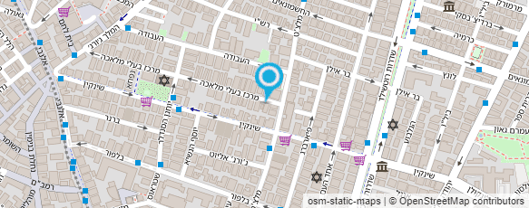 מפת הגעה אל צפור גרשון צפור ברק אדריכלים ומתכנני ערים בע"מ