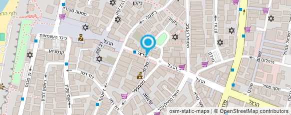 מפת הגעה אל ג. קרמר - שזר