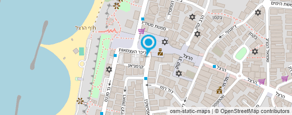 מפת הגעה אל מתנות טופז