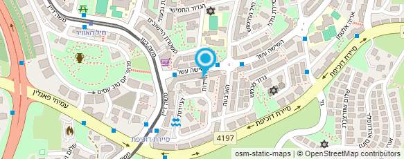 מפת הגעה אל ד"ר אלדור יוסף