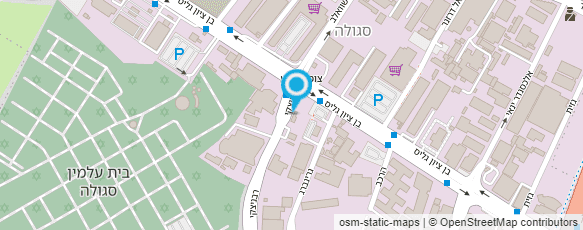 מפת הגעה אל סוכנויות ירקון בע"מ