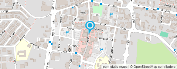 מפת הגעה אל השוארמה של עמוס