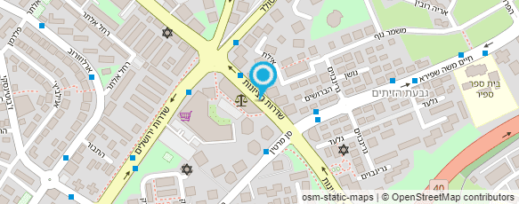 מפת הגעה אל עמידר החברה הלאומית לשיכון בישראל בע"מ